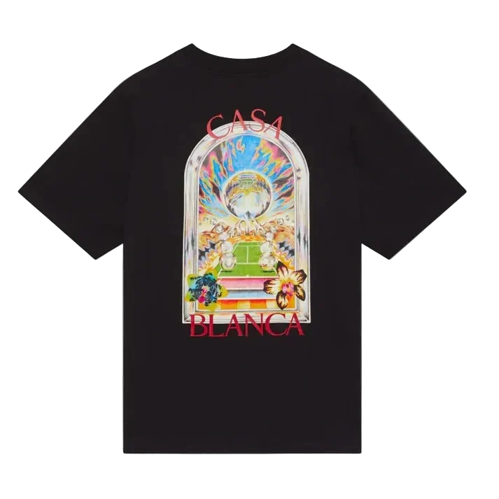AVEROX - Tennis Landscape T-shirt