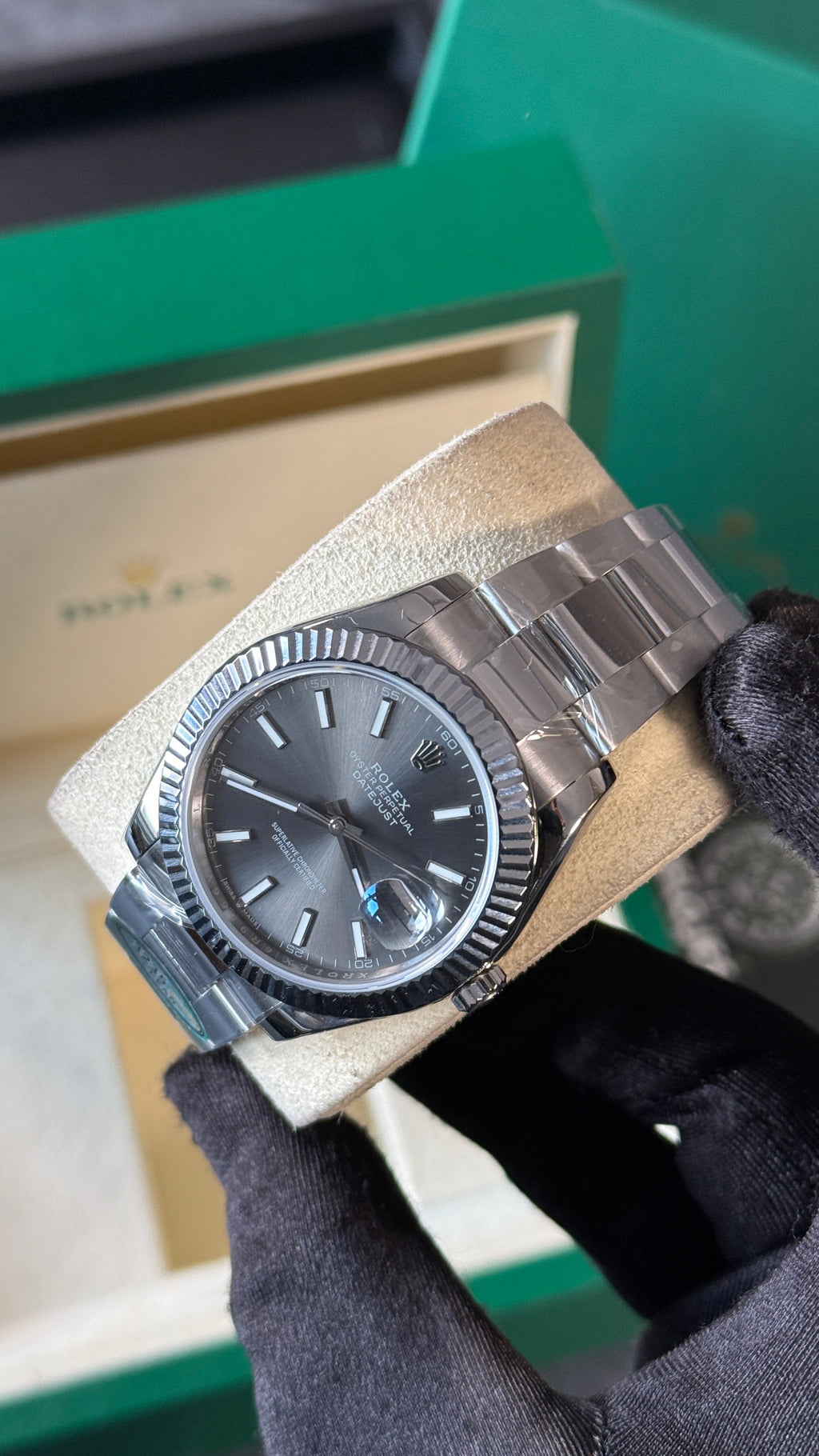 RLX DATEJUST GRIS SuperC0ln