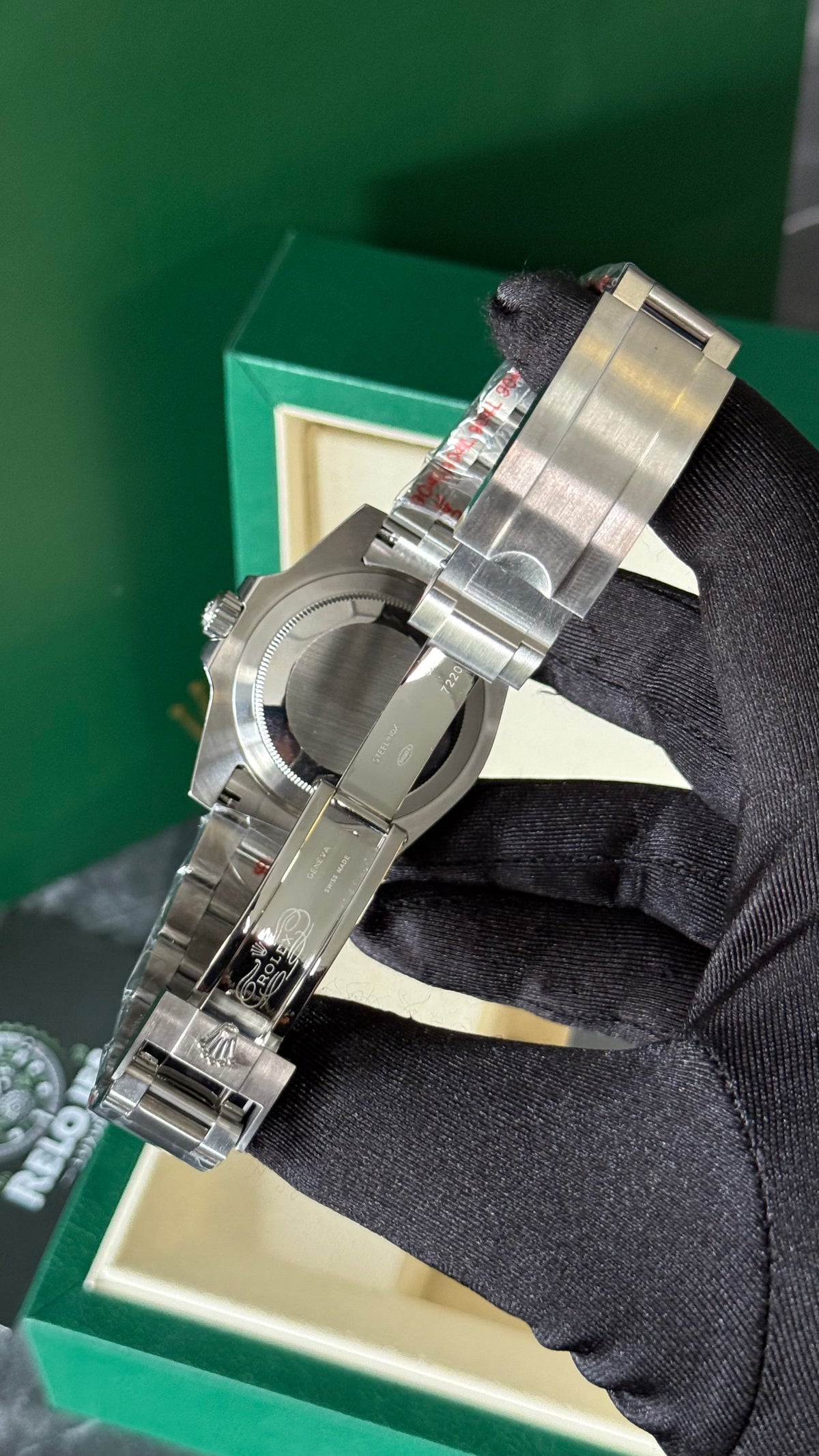 RLX SUBMARINER (ROJO/NEGRO)